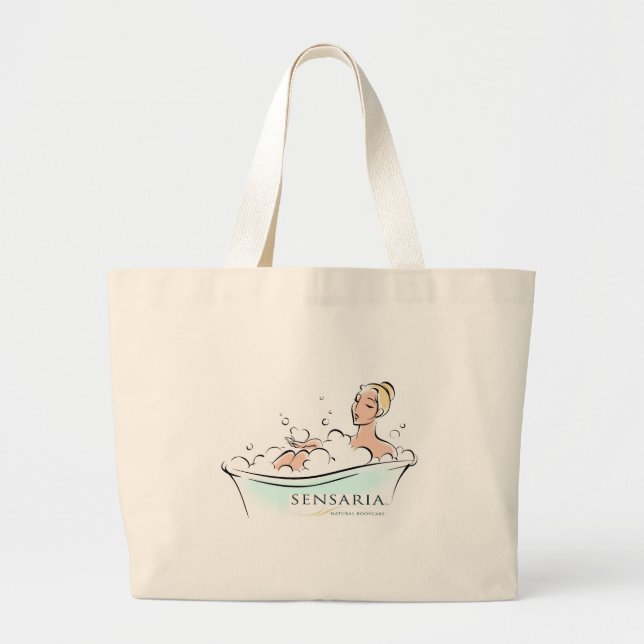 Bolsa Tote Grande Sacola II de Sensaria (Frente)