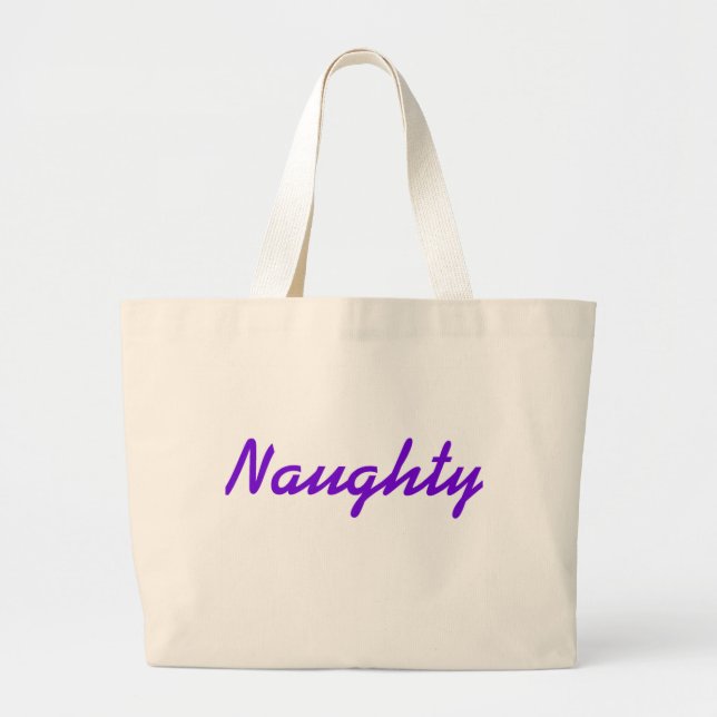 Bolsa Tote Grande Sacola impertinente (Frente)