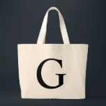 Bolsa Tote Grande Sacola inicial do jumbo de G<br><div class="desc">Sacola inicial do jumbo de G</div>
