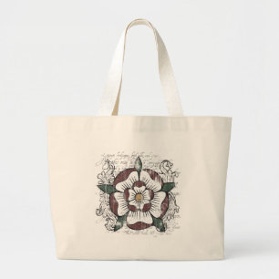 Bolsa Tote Grande Sacola leve cor-de-rosa de Tudor
