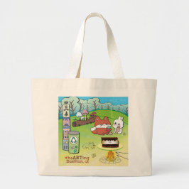 Bolsa Tote Grande Sacola - Mais um para o coração