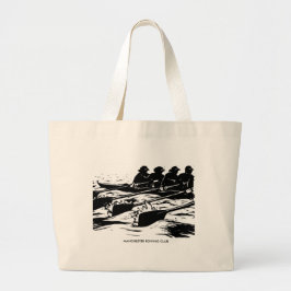 Bolsa Tote Grande Sacola personalizada do enfileiramento do grupo em