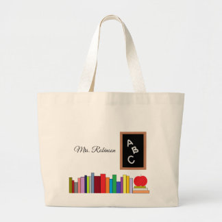 Bolsa Tote Grande Sacola personalizada do jumbo do professor