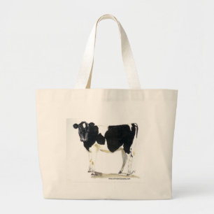 Bolsa Tote Grande sacola preto e branco