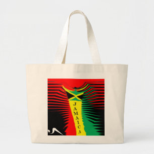 Bolsa Tote Grande Sacola rebelde de U Seet Jamaica