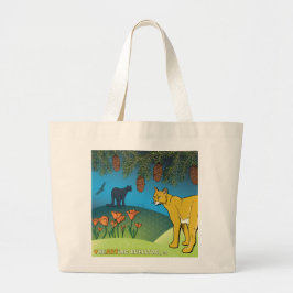 Bolsa Tote Grande Sacola - Sob os Galhos