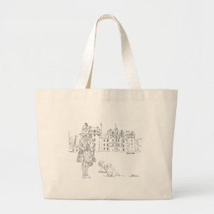 Bolsa Tote Grande Sacola Tote do Castelo Fyvie Escócia