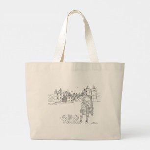 Bolsa Tote Grande Sacola Tote do Palácio de Holyrood Escócia