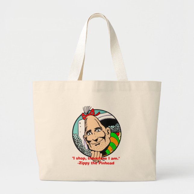 Bolsa Tote Grande Sacola Zippy #2 (Frente)