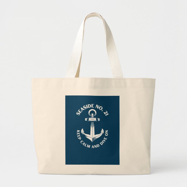 Bolsa Tote Grande Sacolas (Frente)