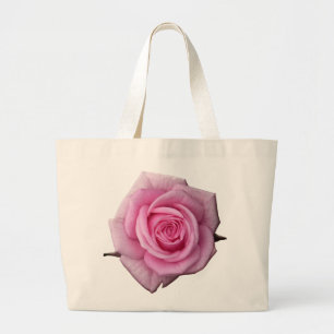 Bolsa Tote Grande Sacolas cor-de-rosa da praia do rosa do rosa da