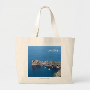 Bolsa Tote Grande Sacolas de Lona de Mallorca
