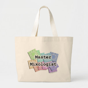 Bolsa Tote Grande Sacolas - MESTRE MIXOLOGISTA