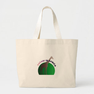 Bolsa Tote Grande Safari na África