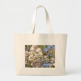 Bolsa Tote Grande Sakura Cherry Blossom Japão Quioto