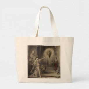 Bolsa Tote Grande Salome e a aparição por Gustave Moreau