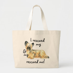 Bolsa Tote Grande Salvamento Skye Terrier
