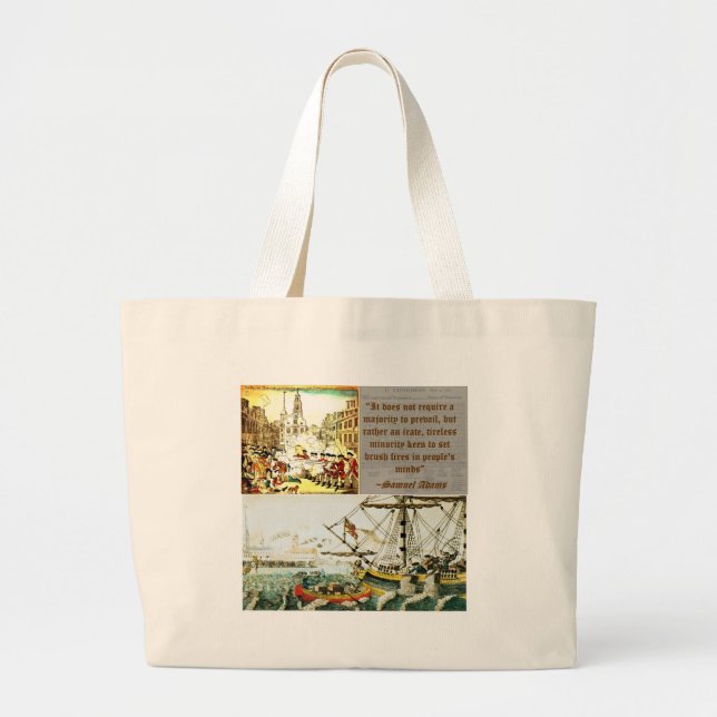 Bolsa Tote Grande Samuel Adams (Frente)
