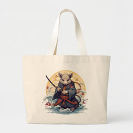 Bolsa Tote Grande Samurai Rat Women's  Tote Bags
