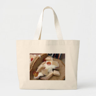 Bolsa Tote Grande Sanduíche de porco pita