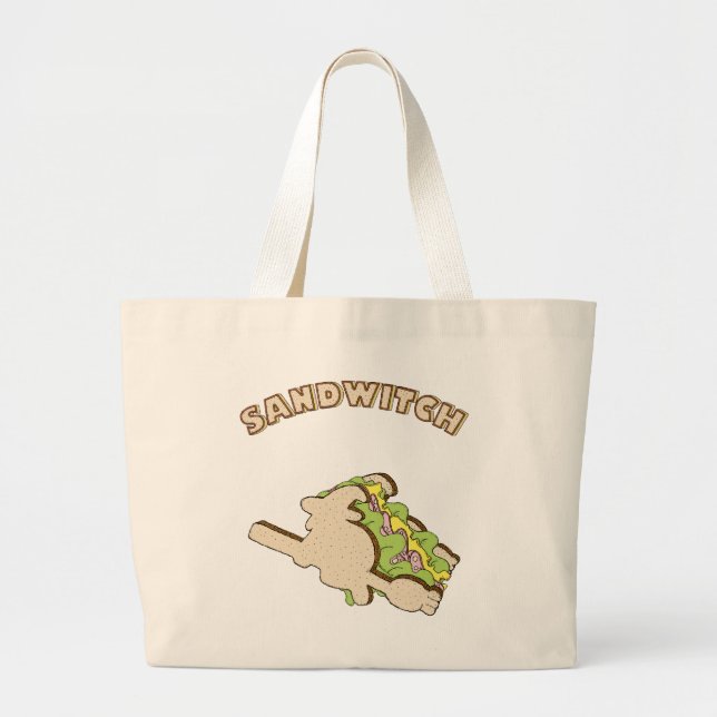 Bolsa Tote Grande Sandwitch (Frente)