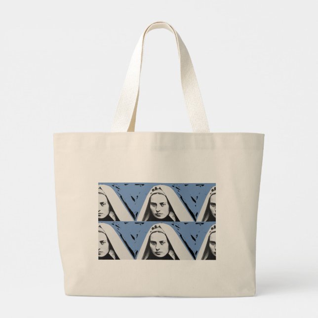 BOLSA TOTE GRANDE SANTO BERNADETTE SOUBIROSO (Verso)