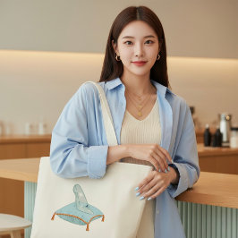 Bolsa Tote Grande Sapatinho de Vidro