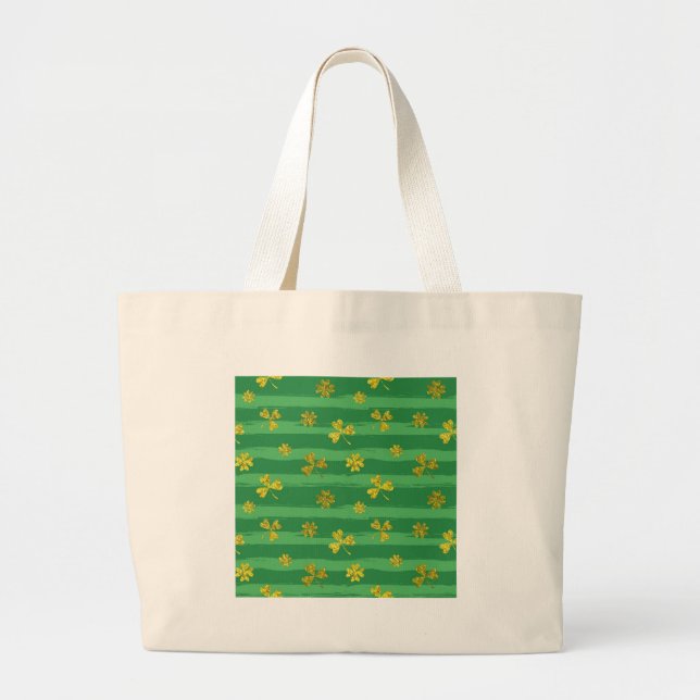 Bolsa Tote Grande sapinhos-do-ouro (Frente)