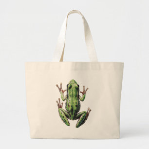 Bolsa Tote Grande Sapo rastejando