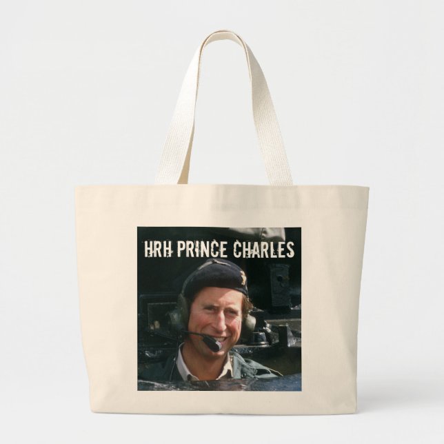 Bolsa Tote Grande SAR Príncipe Charles (Frente)
