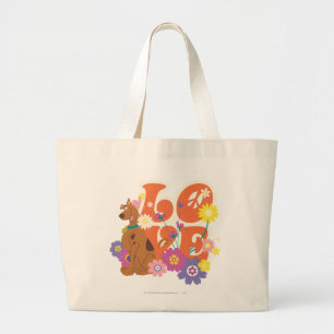 Bolsa Tote Grande Scooby-Doo "amor "