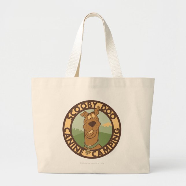 Bolsa Tote Grande Scooby-Doo "Canine Camping" (Frente)