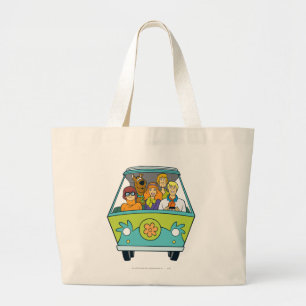 Bolsa Tote Grande Scooby-Doo e a Máquina Misteriosa Gang