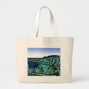 Bolsa Tote Grande Scotland Inverness Building jGibney O Museu Zaz