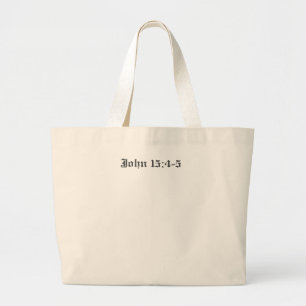 Bolsa Tote Grande Scripting Tote Bag