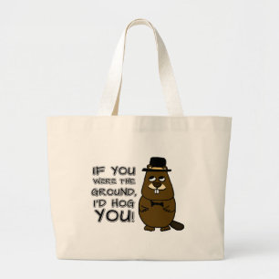 Bolsa Tote Grande Se você fosse o chão, eu te pegaria!