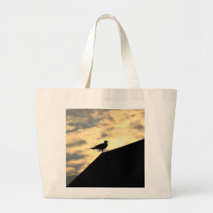 Bolsa Tote Grande Sea Gull Sunset