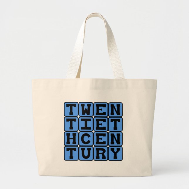 Bolsa Tote Grande Século XX, 1901-2000 (Frente)