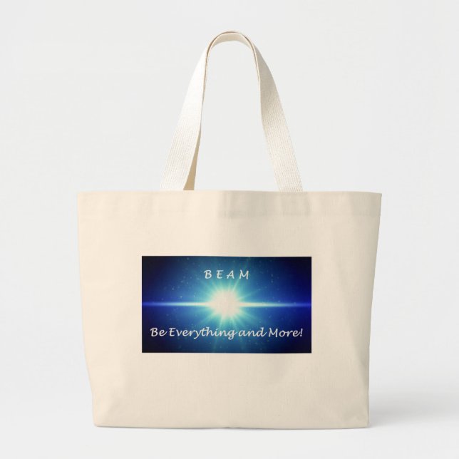 Bolsa Tote Grande Seja tudo e mais! (Frente)