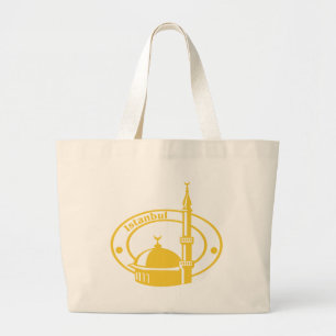 Bolsa Tote Grande Selo de Istambul