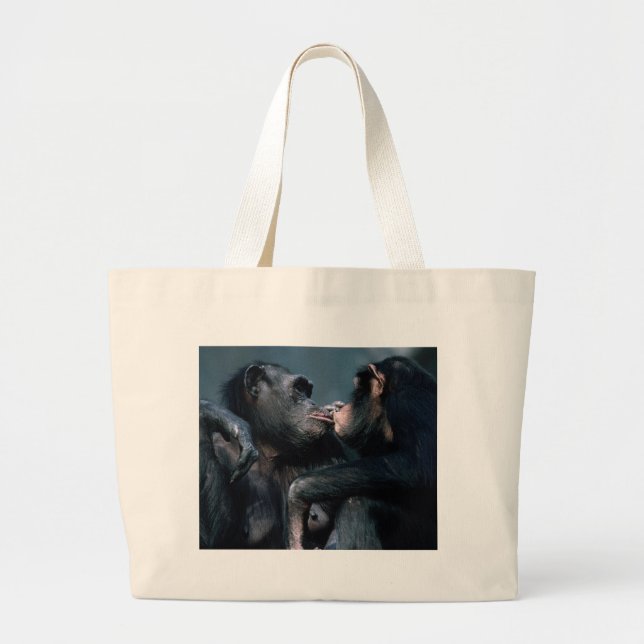 Bolsa Tote Grande Selvagem - Primatas 6 (Frente)