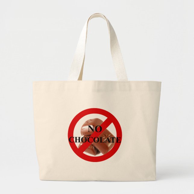 Bolsa Tote Grande Sem chocolate (Frente)