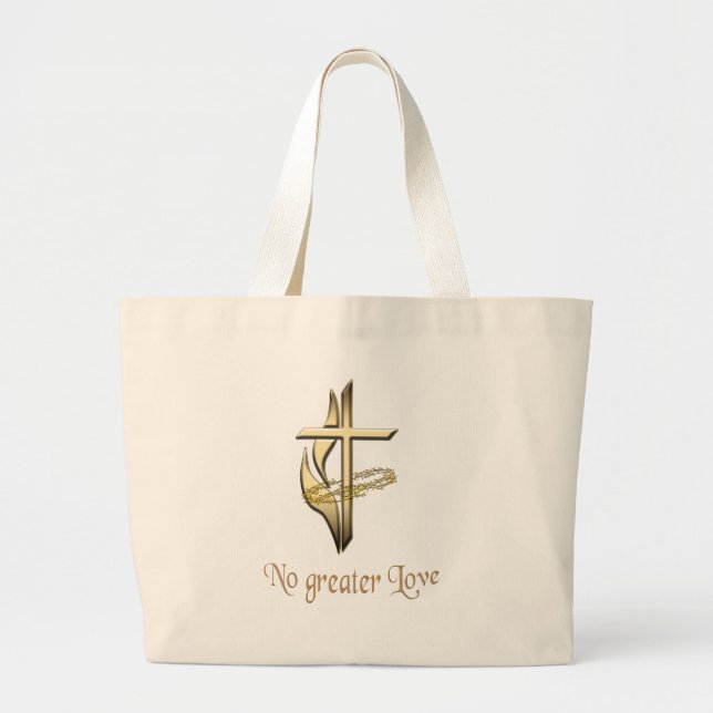 Bolsa Tote Grande Sem Cruz de Amor (Frente)