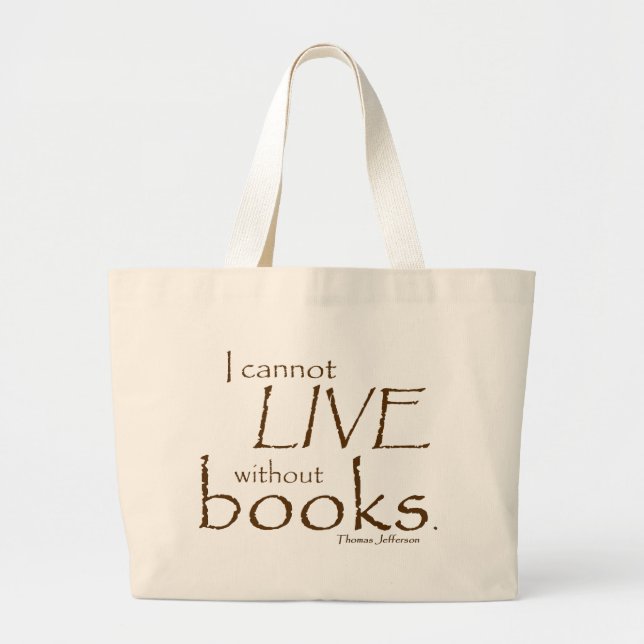 Bolsa Tote Grande Sem livros (Frente)