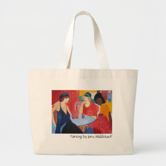Bolsa Tote Grande Senhoras no totebag do café