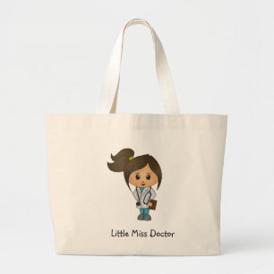 Bolsa Tote Grande Senhorita pequena doutor - Brunette bonito
