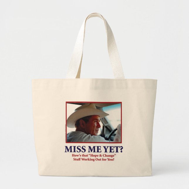 Bolsa Tote Grande Sentir Minha Falta? (Frente)