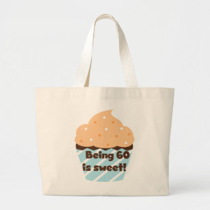 Bolsa Tote Grande Ser 60 é t-shirt e presentes doces