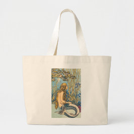 Bolsa Tote Grande Sereia Vintage