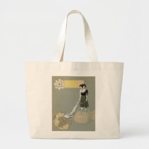 Bolsa Tote Grande Serviço da limpeza
